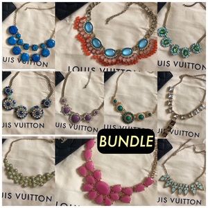 statement chic preppy office necklaces bundle